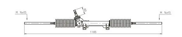 Lenkgetriebe GENERAL RICAMBI CI4031