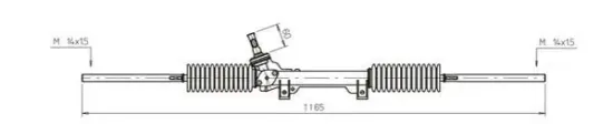 Lenkgetriebe GENERAL RICAMBI CI4031 Bild Lenkgetriebe GENERAL RICAMBI CI4031