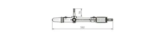 Lenkgetriebe GENERAL RICAMBI CI4036 Bild Lenkgetriebe GENERAL RICAMBI CI4036