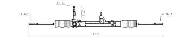 Lenkgetriebe GENERAL RICAMBI FI4101