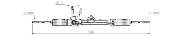 Lenkgetriebe GENERAL RICAMBI FI4112