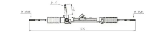 Lenkgetriebe GENERAL RICAMBI FI4111 Bild Lenkgetriebe GENERAL RICAMBI FI4111