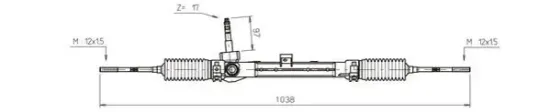 Lenkgetriebe GENERAL RICAMBI FI4113 Bild Lenkgetriebe GENERAL RICAMBI FI4113