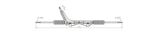 Lenkgetriebe GENERAL RICAMBI FO4016
