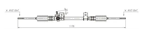 Lenkgetriebe GENERAL RICAMBI FO4021