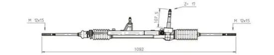 Lenkgetriebe GENERAL RICAMBI LA4011 Bild Lenkgetriebe GENERAL RICAMBI LA4011