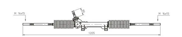 Lenkgetriebe GENERAL RICAMBI PE4039