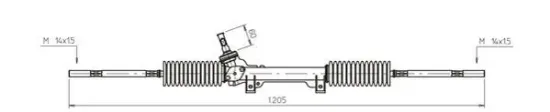 Lenkgetriebe GENERAL RICAMBI PE4039 Bild Lenkgetriebe GENERAL RICAMBI PE4039