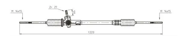 Lenkgetriebe GENERAL RICAMBI RV4014