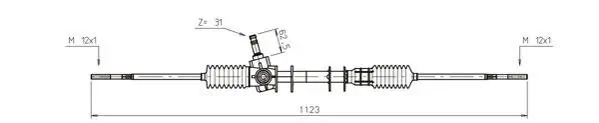 Lenkgetriebe GENERAL RICAMBI SK4002