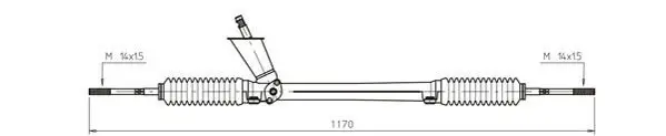 Lenkgetriebe GENERAL RICAMBI WW4042