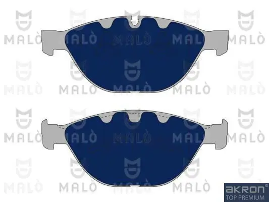 Bremsbelagsatz, Scheibenbremse AKRON-MALÒ 1050867 Bild Bremsbelagsatz, Scheibenbremse AKRON-MALÒ 1050867