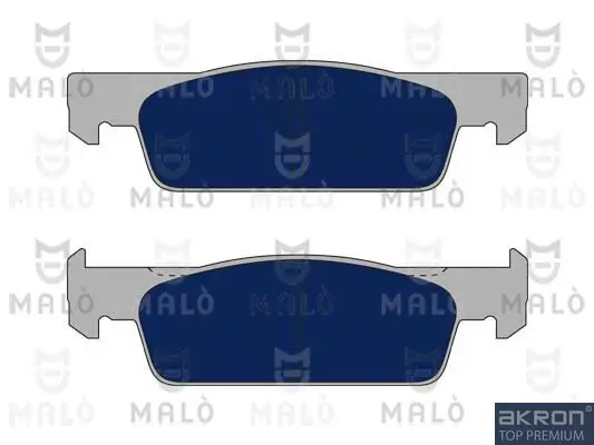 Bremsbelagsatz, Scheibenbremse AKRON-MALÒ 1051132 Bild Bremsbelagsatz, Scheibenbremse AKRON-MALÒ 1051132