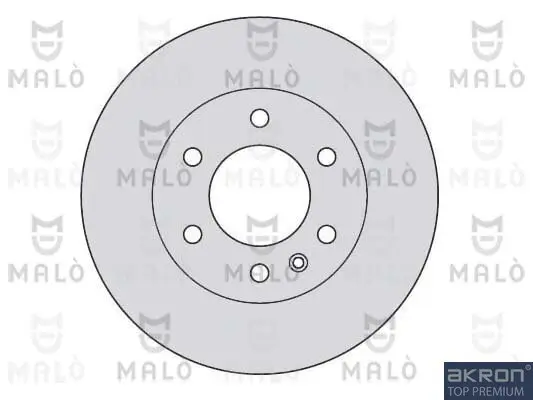 Bremsscheibe AKRON-MALÒ 1110114 Bild Bremsscheibe AKRON-MALÒ 1110114