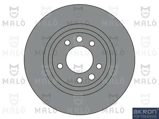 Bremsscheibe Hinterachse AKRON-MALÒ 1110242 Bild Bremsscheibe Hinterachse AKRON-MALÒ 1110242