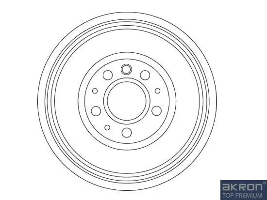 Bremstrommel Hinterachse AKRON-MALÒ 1120095 Bild Bremstrommel Hinterachse AKRON-MALÒ 1120095