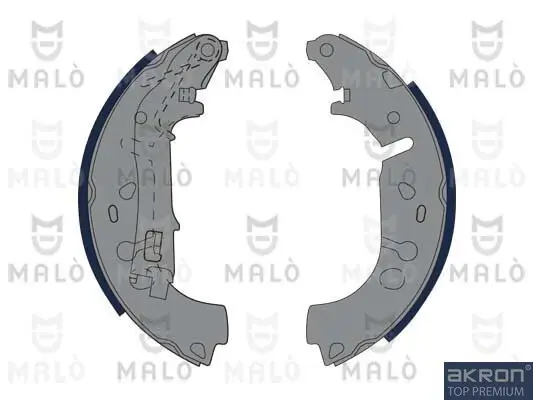 Bremsbackensatz AKRON-MALÒ 1390083 Bild Bremsbackensatz AKRON-MALÒ 1390083