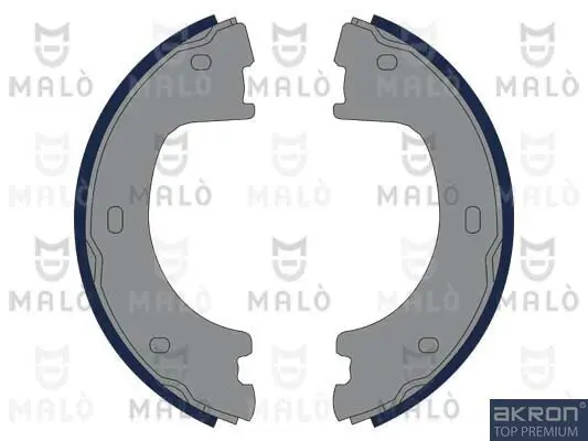 Bremsbackensatz, Feststellbremse AKRON-MALÒ 1390178 Bild Bremsbackensatz, Feststellbremse AKRON-MALÒ 1390178