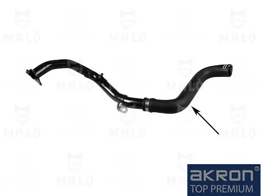 Ladeluftschlauch links AKRON-MALÒ 149471A Bild Ladeluftschlauch links AKRON-MALÒ 149471A