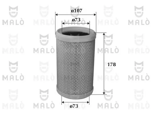 Luftfilter AKRON-MALÒ 1500055 Bild Luftfilter AKRON-MALÒ 1500055