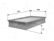 Seilzug, Feststellbremse hinten links hinten rechts AKRON-MALÒ 21395