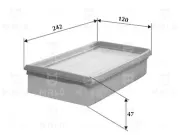 Seilzug, Feststellbremse hinten links hinten rechts AKRON-MALÒ 21396