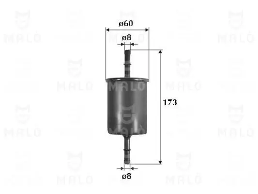 Kraftstofffilter AKRON-MALÒ 1520195 Bild Kraftstofffilter AKRON-MALÒ 1520195