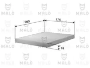 Seilzug, Kupplungsbetätigung AKRON-MALÒ 22472