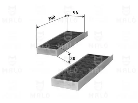 Filter, Innenraumluft AKRON-MALÒ 1531382 Bild Filter, Innenraumluft AKRON-MALÒ 1531382