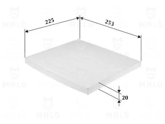 Seilzug, Feststellbremse hinten rechts AKRON-MALÒ 22847