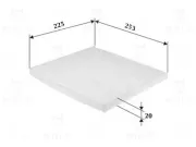 Seilzug, Feststellbremse hinten rechts AKRON-MALÒ 22847