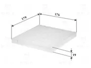 Seilzug, Feststellbremse hinten links AKRON-MALÒ 22849