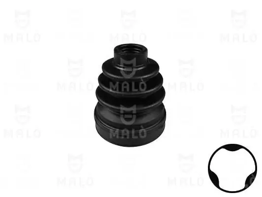 Faltenbalg, Antriebswelle getriebeseitig AKRON-MALÒ 157425 Bild Faltenbalg, Antriebswelle getriebeseitig AKRON-MALÒ 157425