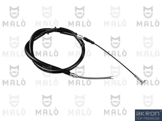 Seilzug, Feststellbremse hinten links hinten rechts AKRON-MALÒ 21397 Bild Seilzug, Feststellbremse hinten links hinten rechts AKRON-MALÒ 21397