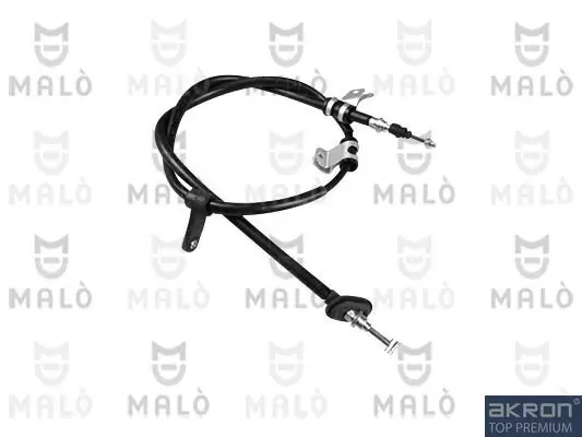 Seilzug, Feststellbremse hinten rechts AKRON-MALÒ 21459
