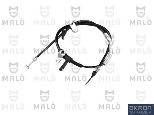 Seilzug, Feststellbremse hinten links AKRON-MALÒ 21460 Bild Seilzug, Feststellbremse hinten links AKRON-MALÒ 21460