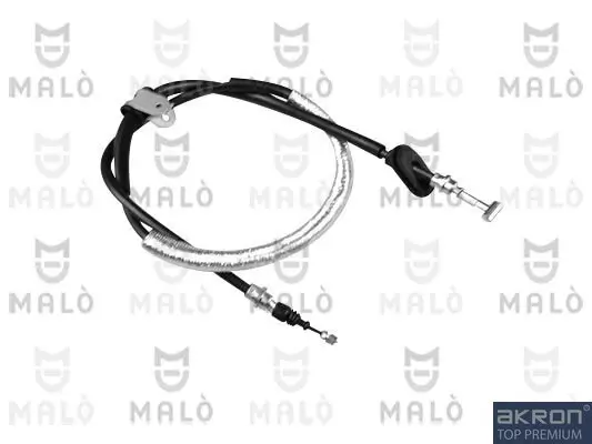 Seilzug, Feststellbremse hinten links hinten rechts AKRON-MALÒ 21479