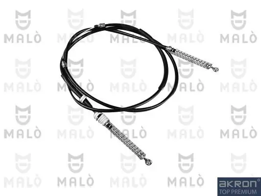 Seilzug, Feststellbremse hinten links hinten rechts AKRON-MALÒ 21525 Bild Seilzug, Feststellbremse hinten links hinten rechts AKRON-MALÒ 21525