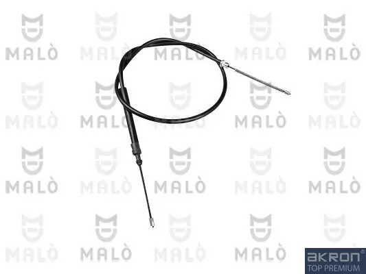 Seilzug, Feststellbremse hinten rechts AKRON-MALÒ 21609