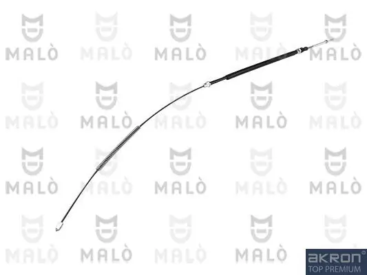 Seilzug, Feststellbremse hinten links hinten rechts AKRON-MALÒ 21612