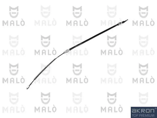 Seilzug, Feststellbremse hinten links hinten rechts AKRON-MALÒ 21670