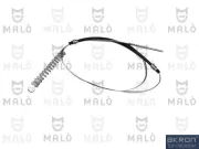 Seilzug, Feststellbremse hinten rechts AKRON-MALÒ 22146