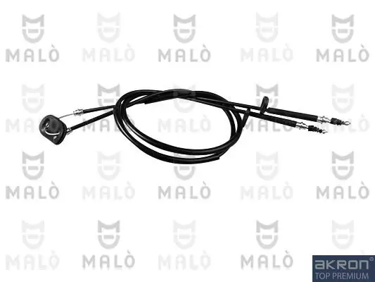 Seilzug, Feststellbremse hinten links hinten rechts AKRON-MALÒ 22539 Bild Seilzug, Feststellbremse hinten links hinten rechts AKRON-MALÒ 22539