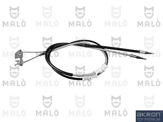 Seilzug, Feststellbremse Mitte AKRON-MALÒ 26114 Bild Seilzug, Feststellbremse Mitte AKRON-MALÒ 26114