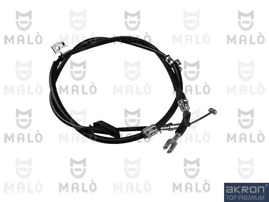 Seilzug, Feststellbremse hinten links AKRON-MALÒ 26141 Bild Seilzug, Feststellbremse hinten links AKRON-MALÒ 26141