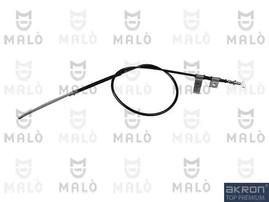 Seilzug, Feststellbremse hinten links hinten rechts AKRON-MALÒ 26153 Bild Seilzug, Feststellbremse hinten links hinten rechts AKRON-MALÒ 26153