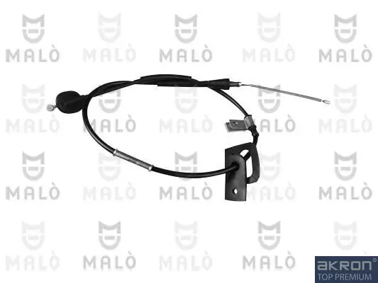 Seilzug, Feststellbremse hinten links AKRON-MALÒ 26160 Bild Seilzug, Feststellbremse hinten links AKRON-MALÒ 26160