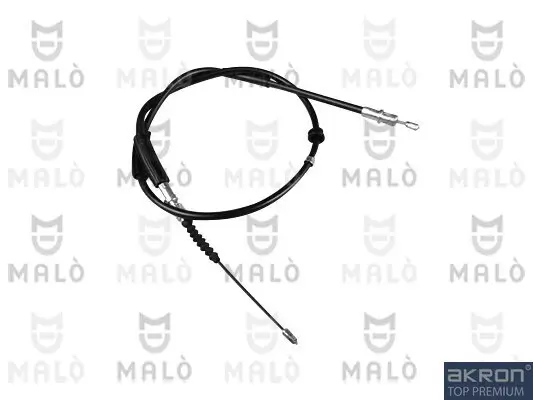 Seilzug, Feststellbremse hinten links hinten rechts AKRON-MALÒ 26242 Bild Seilzug, Feststellbremse hinten links hinten rechts AKRON-MALÒ 26242
