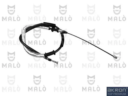 Seilzug, Feststellbremse hinten links AKRON-MALÒ 26248