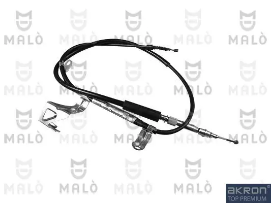 Seilzug, Feststellbremse hinten links AKRON-MALÒ 26339 Bild Seilzug, Feststellbremse hinten links AKRON-MALÒ 26339
